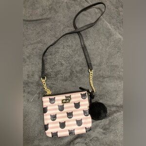 Luv Betsey Betsey Johnson Cat Crossbody Purse